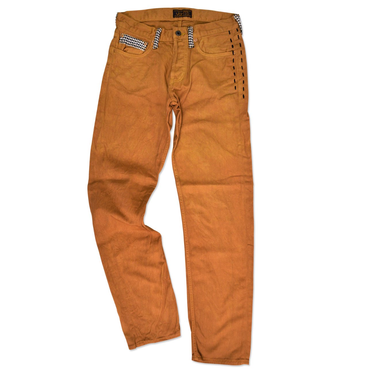 Amazon | (ヨリイト)YoriTo コーヒー染め刺子カラーパンツ 和柄 和風